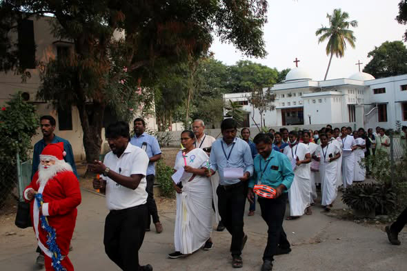 Our teams walked through every corner of the hospital