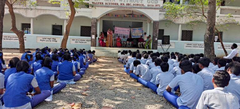 Students attending sessions